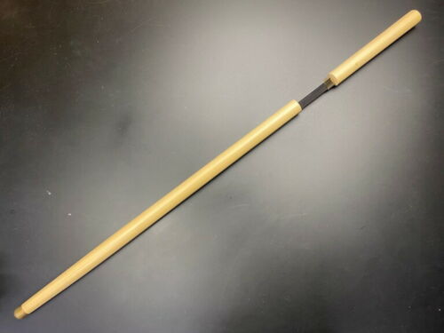 Imitation sword Hidden Staff Katana antique style Wood New Made in Japan - Picture 3 of 4