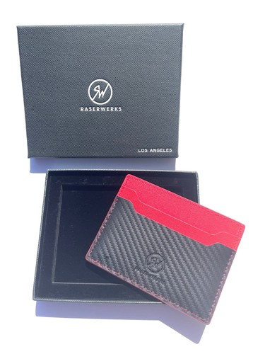 Motorsport Wallet - slim carbon fiber leather card case with RFID protection - Picture 8 of 23