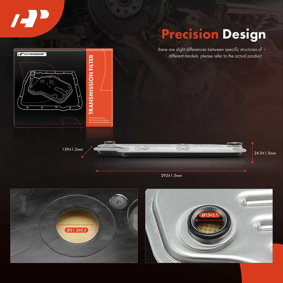 Filtro de transmisión automática para Ford Ranger Explorer 1995-1998 Mercury Mountaineer Foto 4 de 4