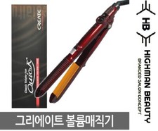 Create Cera Magic CR2005-9QVS Hair Iron Ceramic Round Heater Straightener KOREA