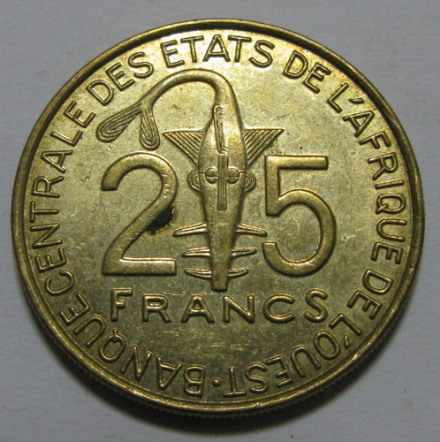 ZALDI2010 - Africa Occidental, 25 Francs Of 2010 - Picture 1 of 2