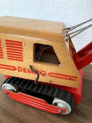 Sammlerstück - Holzbagger - DEMAG - 70er Jahre - Top Zustand - Bild 5 von 5
