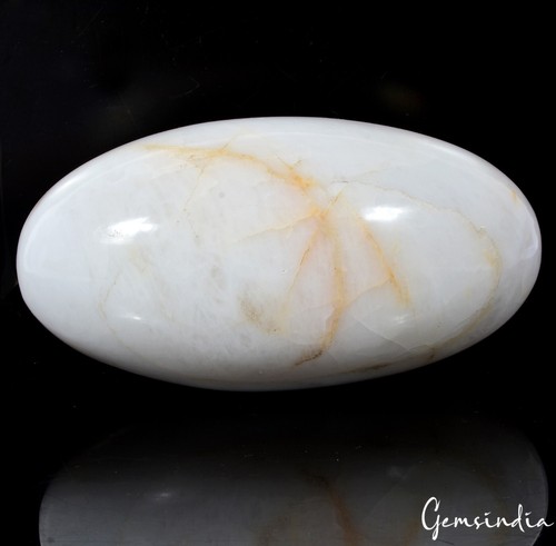 Enorme gema mineral curativo cabina ovalada forma huevo calcita blanca natural sin tratar 2 kg - Imagen 6 de 8