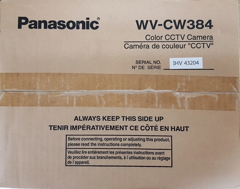 Panasonic Analog Bullet  Type Camera WV-CW384 - Image 3 of 3