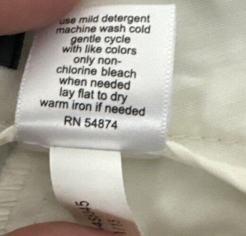 The Limited Womens 0 Black White Striped Dress Pants Pre Owned - Picture 9 of 9