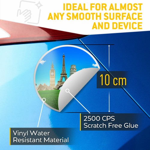 2 x Vinyl Stickers 10cm - Wonders of the World Travel Icons Cool Gift #14232 - 第 3/9 張圖片