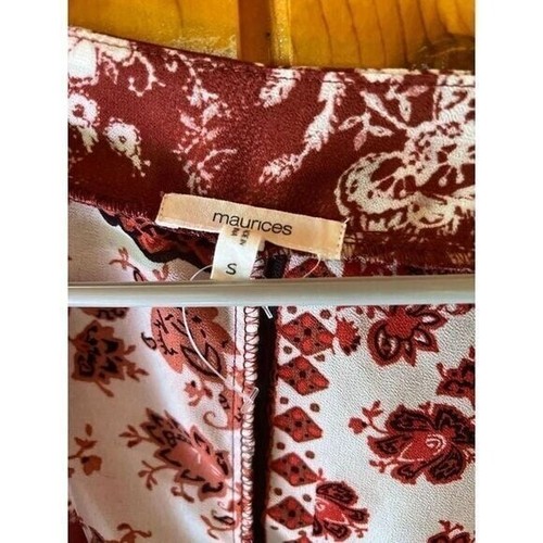 Cardigan kimono patchwork floreale bianco bordeaux copricostume da spiaggia boho estivo avvolgente - Foto 4 di 4