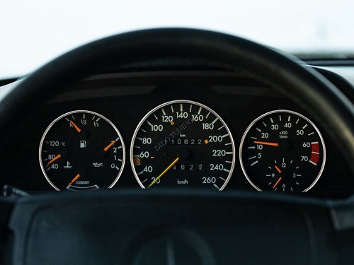 Fits Mercedes-Benz W126 79–92 3-Teilig poliert Aluminium Tachoringe Tacho Ringe - Bild 6 von 7