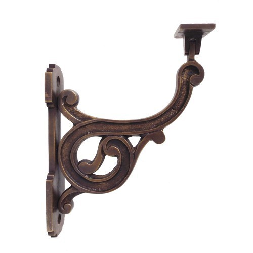 2Pcs 7" Stair Rail Bracket Antique Victorian Hand Rail Bracket Adjustable - Picture 4 of 10
