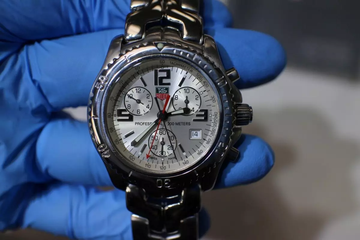TAG Heuer Link Silver Men s Watch CT1112 eBay