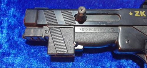 *AG2 ZK 235 EDISON GIOCATTOLI PISTOLA VINTAGE 1982 ART 422 ISC MADE IN ITALY - Foto 7 di 12