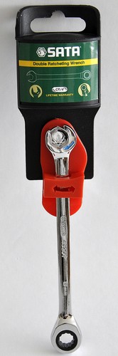 Double Ratcheting Wrench spanners GearWrench Set 8pc SATA Open End. All Sizes - Picture 16 of 41