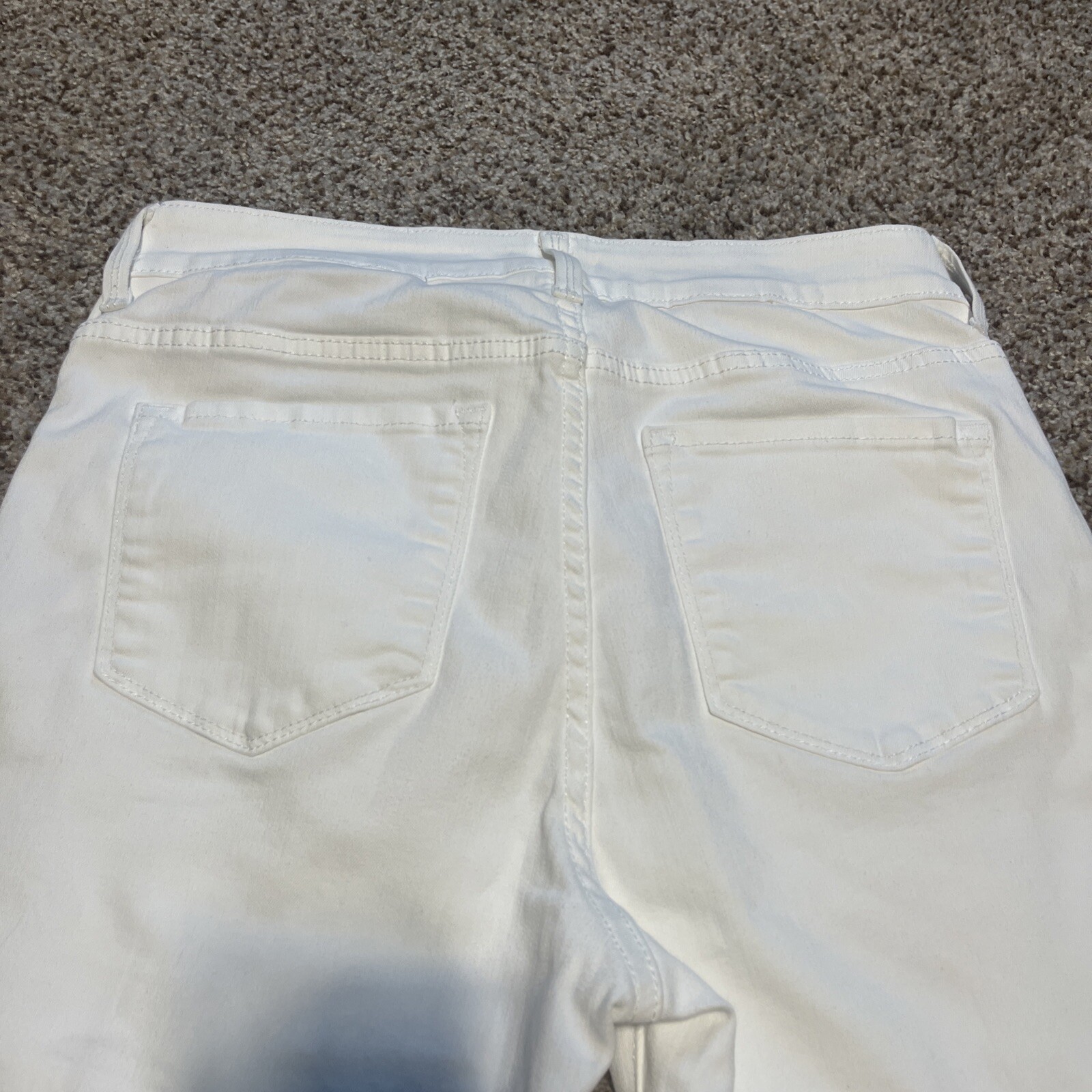 NYDJ Jeans Womens 6 White Ankle Lift Tuck Technology Denim Stretch 28 X 27.5 - View 14