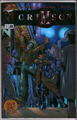 Cliffhanger Productions Crimson #2 Dynamic Forces Exclusive Comic Book Chrome