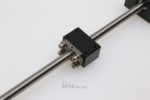 TBI Ground Ball Screw Used SFKR1002+300 EK8+EF8 W/ Nut bracket BSC-I-1115=1F62-1 - Picture 9 of 12