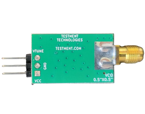 3800-5100 MHz RF oscilador controlado voltaje conjunto VCO, ruido de fase baja - Imagen 3 de 5
