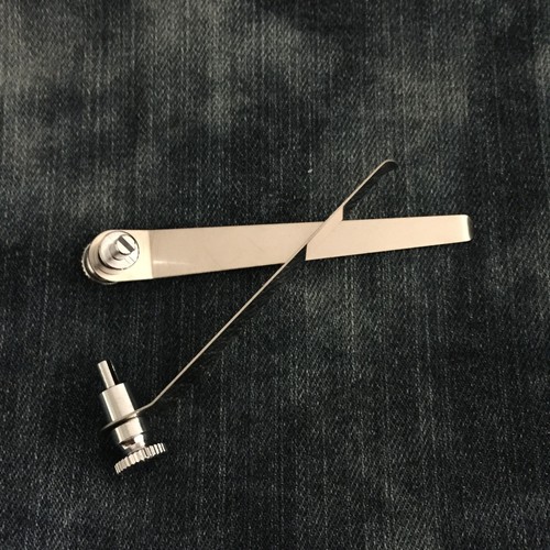 2 Stück 8,2 cm Stereo Mikroskop Tablet Clip Objektträger Clip Bühne Drücker - Bild 12 von 12