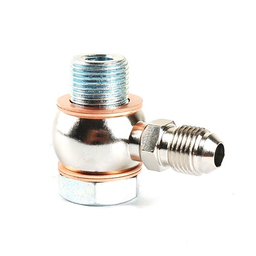 6AN AN-6 Banjo Bolt Kit 18mm M18 x 1.5mm pitch for Bosch 044 Fuel Pump - Picture 2 of 5