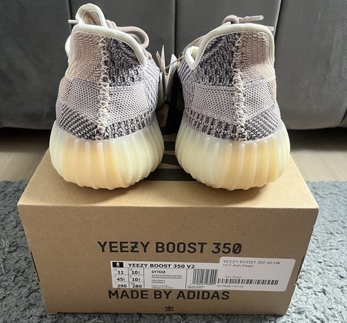 Adidas Yeezy Boost 350 V2. Ash Pearl. Size UK 10.5. Brand New In Box 🔥 - Picture 5 of 8
