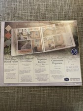 NEW CREATIVE MEMORIES Printed Vellum Photo Mounting Paper 3 Colors/6 Sheets