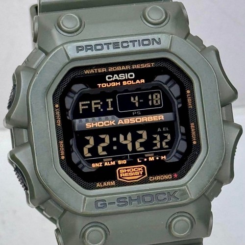 G-Shock Gx-56Kg Tough Solar Army Green Working Tested Japan Used F/S - Picture 2 of 19