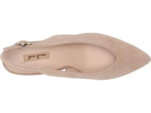 Paul Green 245857 Damen-Slingback-Heels Sahara-Wildleder Größe 6,5 B Medium - Bild 6 von 8