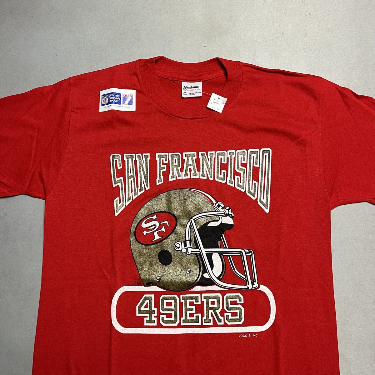【希少】NFL 49ERS サンフランシスコ ヴィンテージ Tシャツ アメフト NFL サンフランシスコ49ers Tシャツ Mサイズ 赤 - メルカリ