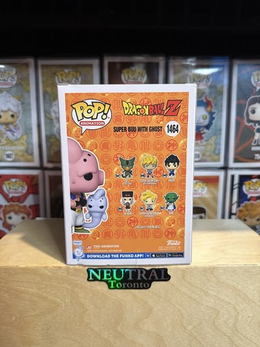 Funko POP! Anime: Dragon Ball Z 'Super Buu With Ghost' Chase GITD #1464 - Picture 5 of 13