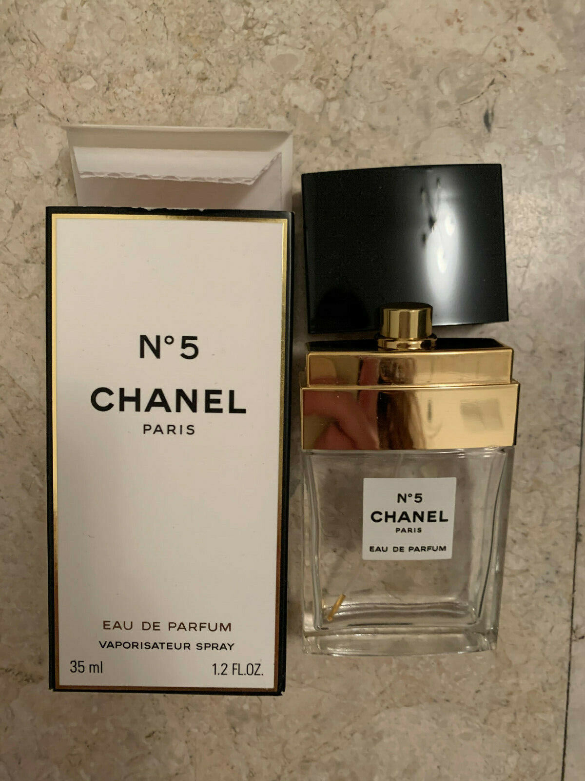 chanel empty bottle