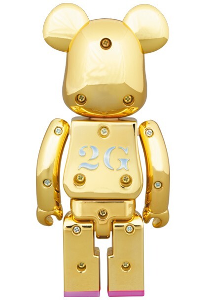 MEDICOM TOY - BE@RBRICK SORAYAMA × 2G GOLD &amp; SSUR FIRE BE@RBRICK 2G Limited Chogokin HAJIME SORAYAMA GOLD 200