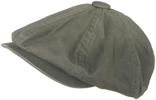 Broner 100% Cotton 8 Panel Apple Jack Gatsby Newsboy Cap 8/4 Hat Cabbie Driver - Picture 7 of 10