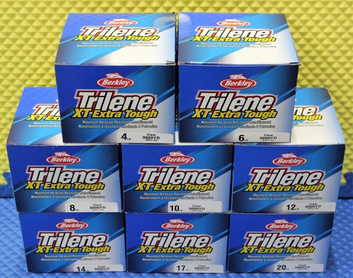 Berkley Trilene XT Extra Tough Bulk Fishing Line XT-15 Clear CHOOSE LINE WT. - Picture 1 of 13