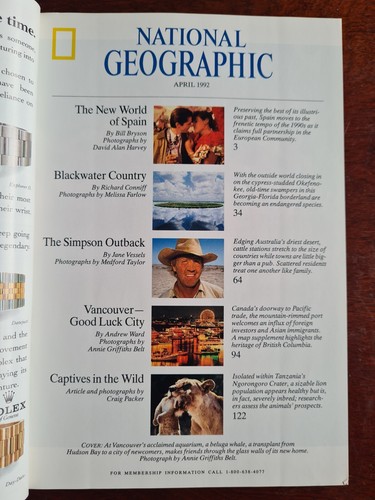 National Geographic Magazines, 1963 - 2016, Good Readable Condition, Supplements - Picture 82 of 339