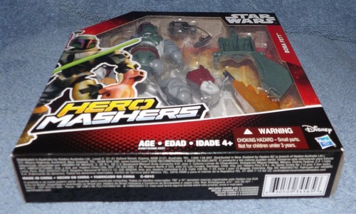 STAR WARS HERO MASHERS BOBA FETT SET EDADES 4+ - Imagen 6 de 6
