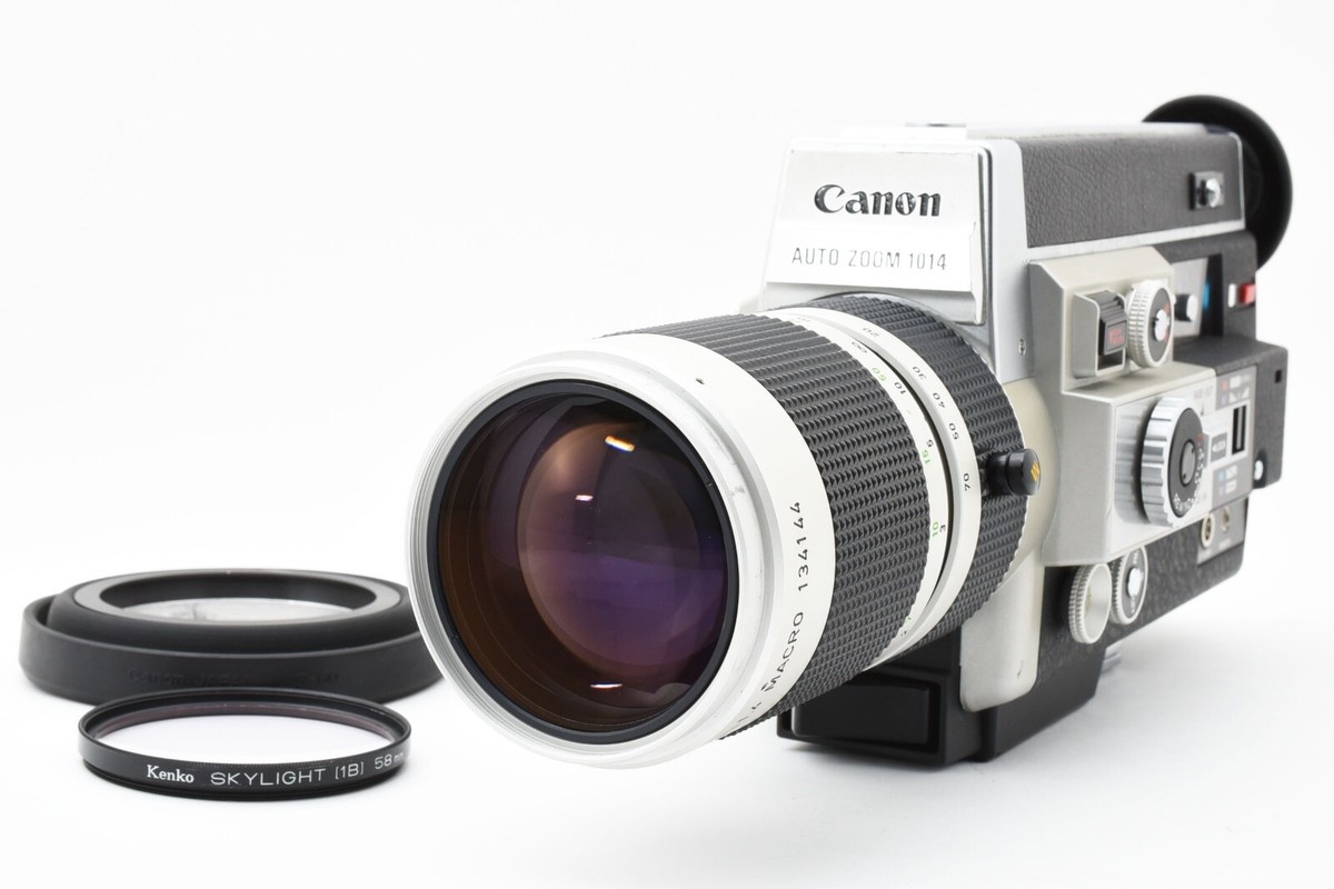 ✨美品✨Canon キヤノン　オートズーム1014 8ミリ シネマカメラ All Works[N Mint]Canon Auto Zoom 1014 Electronic Super 8