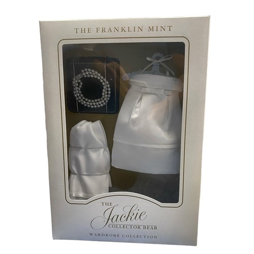 Abito bianco Franklin come nuovo Jackie collezione orso guardaroba collezione peral - Foto 9 di 9