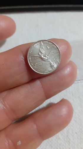 MEXICO Messico 1999 ARGENTO Silver LIBERTAD 1/20 Oz .999 PLATA, rare - Foto 2 di 4