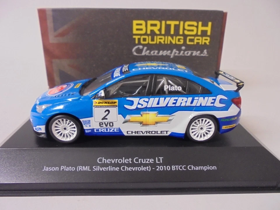 Chevrolet Cruze LT 2010 BTCC Champion - 1:43 racing modellauto Atlas XX103 - Bild 2 von 4