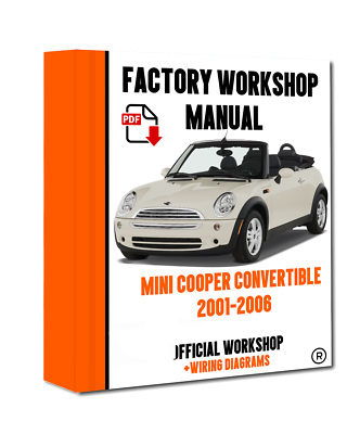 # UFFICIALE Officina Riparazione Manuale Per Mini Cooper S Cabrio 2002-2006 #