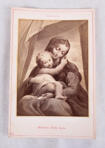 Albumin Kabinettkarten italienischer bildender Kunst, Murillo, Reni, Correggio, um 1880 - Bild 4 von 6
