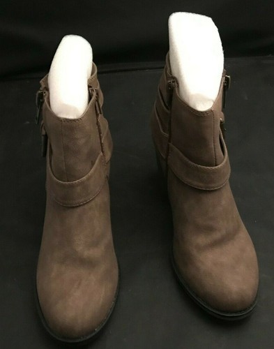 Madden Girl Wileey Brown Pari Booties Size 8 1/2 NIB - Picture 2 of 3