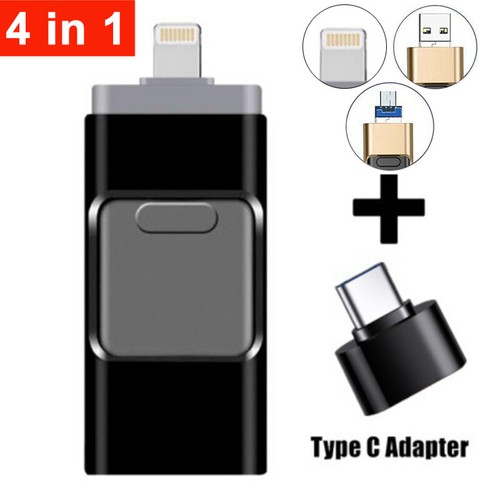 4 in 1 2TB Memory Photo Stick USB 3.0 Flash Drive Type for iPhone Android iPad - Picture 17 of 27