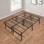 mainstays 14" high profile foldable steel bed frame, powder-coated steel, full
