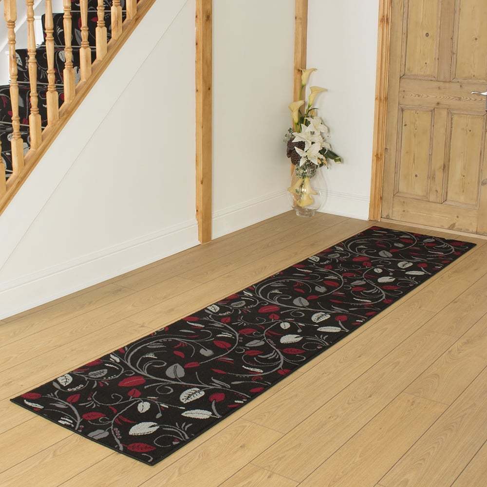 Espiral Negro - Recibidor Alfombra de Pasillo para Salón Extra Muy Largo Espiral - Negro - Espiral Recibidor Alfombra de Pasillo para Salón Extra Muy Largo 9bf699