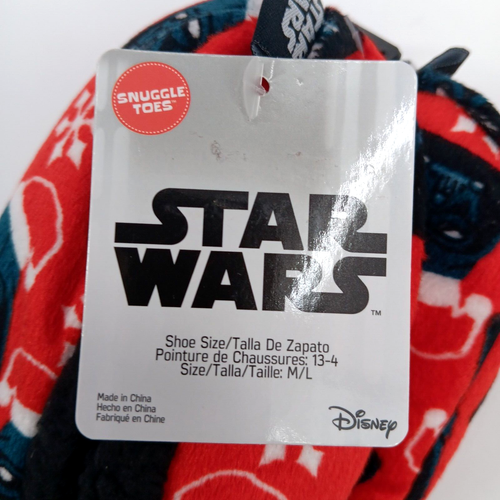 Disney Star Wars Darth Vader Slippers Kids M/L - AE6 - Picture 3 of 8