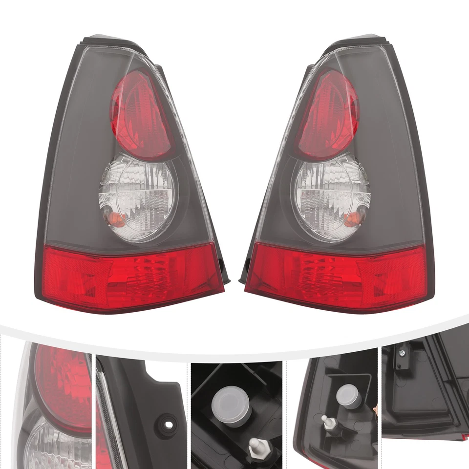 Pair Tail Lights for 2008 Subaru Forester Sports 2.5 X 2.5 XT Left & Right Side Foto 3 de 4