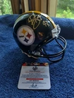 Steelers Troy Polamalu Auto Autograph Signed Mini Helmet With COA