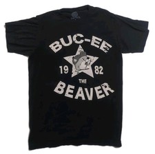 Buc-ee's Est 1982 The Beaver Shirt Men's Cotton Short Sleeve Tshrit Size S