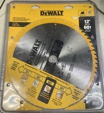 DeWalt DW3126 12"/60 Teeth ATB Fine Finish Thin Kerf Miter Saw Blade Brand New
