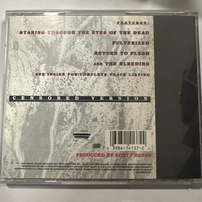 Cannibal Corpse – The Bleeding CD 1994 Metal Blade – 3984